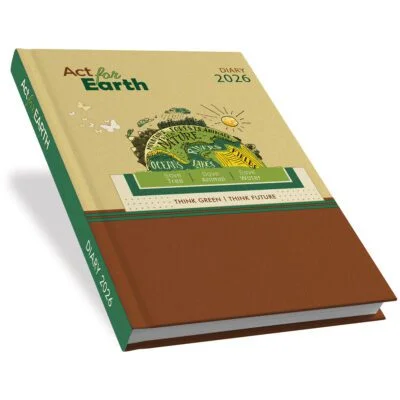 act for earth b5 planner theme diary.webp
